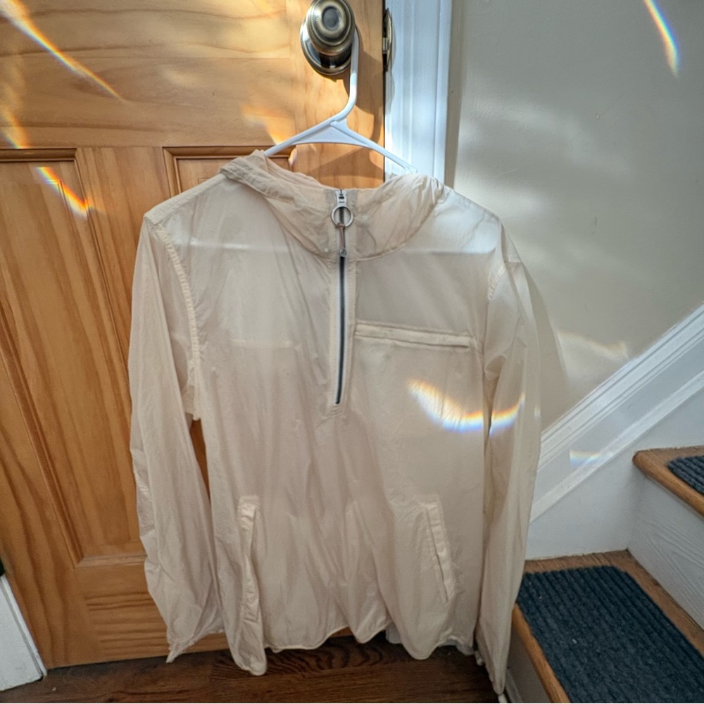 Lululemon Athletica Off-White Nylon Jacket